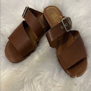 Franco Sarto Brown Sandals